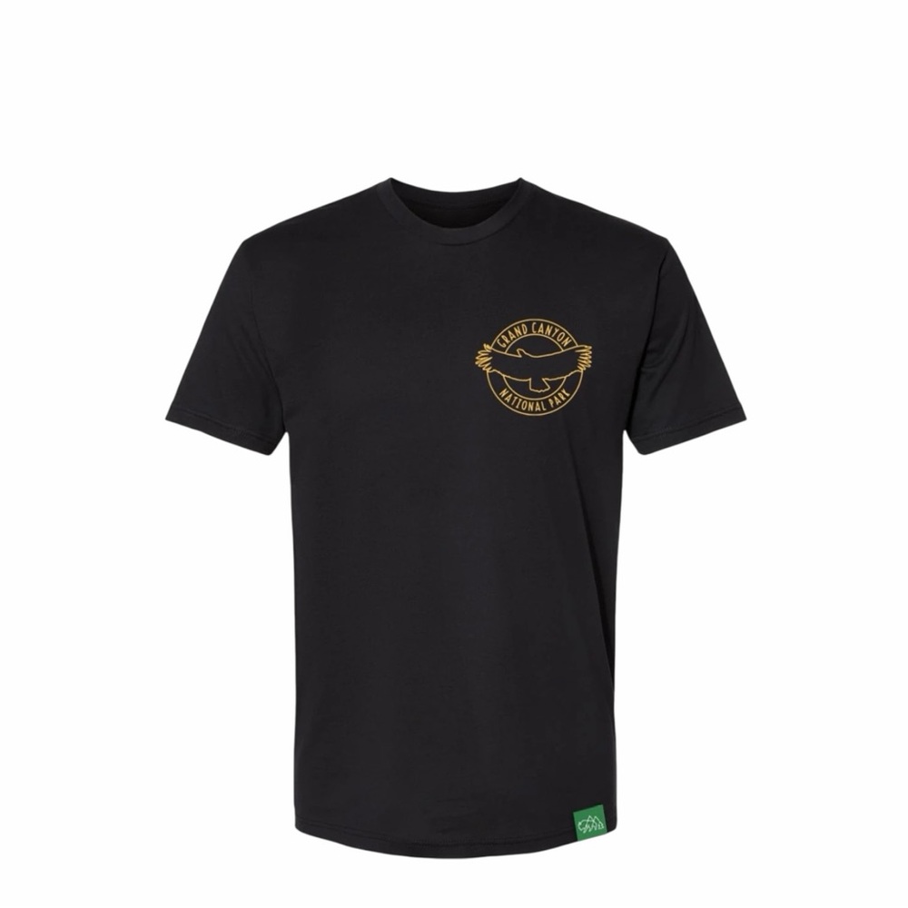 Wild Tribute T-Shirt Mens Medium Black‎ Grand Canyon National Park Graphic - Picture 2 of 4